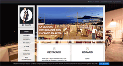 Desktop Screenshot of laclaudia.com